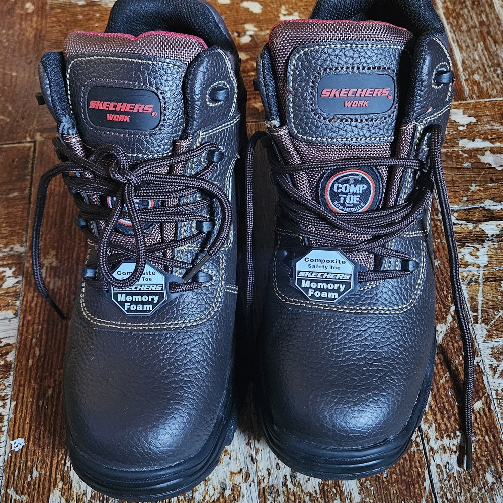 Skechers Men's Safety Toe Work Boots